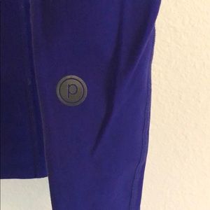 Pure barre x spilts59 purple leggings